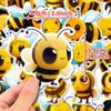 50 Little Bee Stickers Spring Window Stickers Bee Festival Kindergarten Stickers