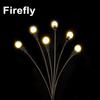 Solar Jellyfish Lights Outdoor Garden Decor Waterproof Firefly Pathway Solar Light for Yard Lawn Balcony Patio