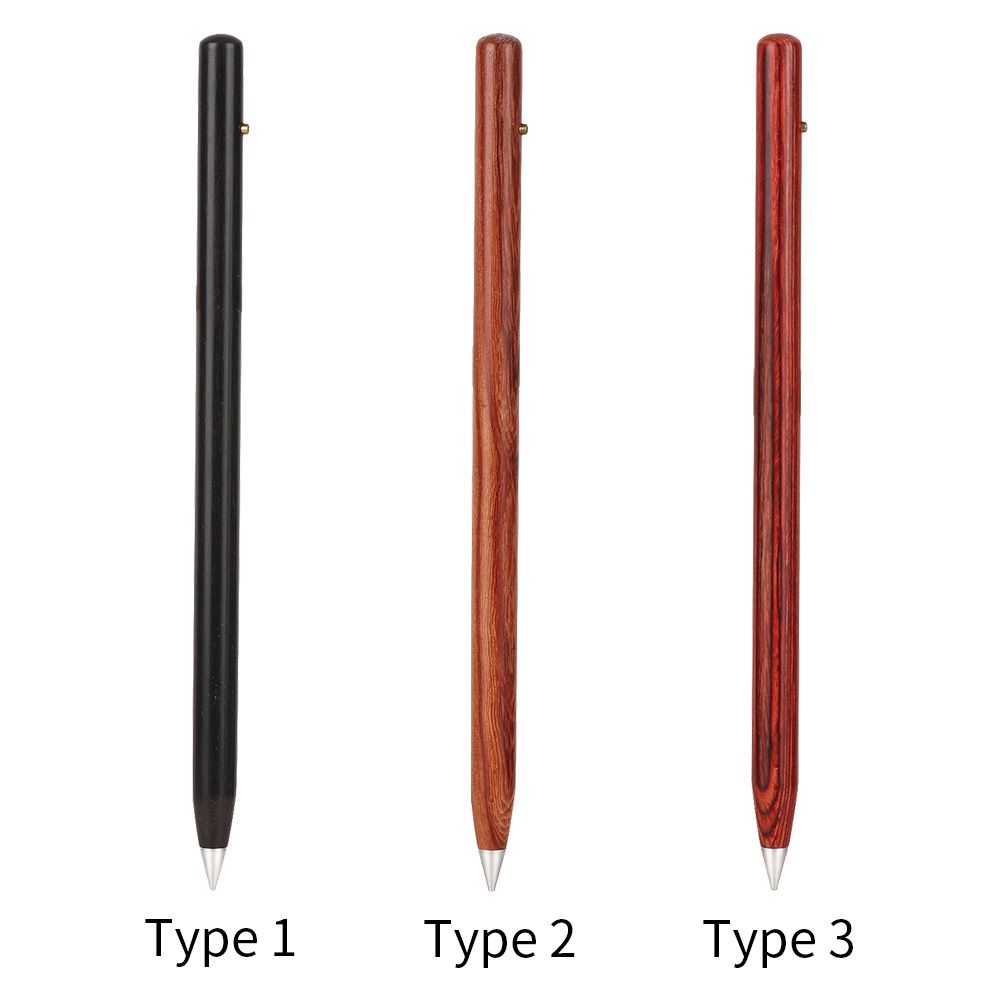 Office Supplies Wood Penholder HB Eternal Pencil Unlimited Writing Without Ink Inkless Pen