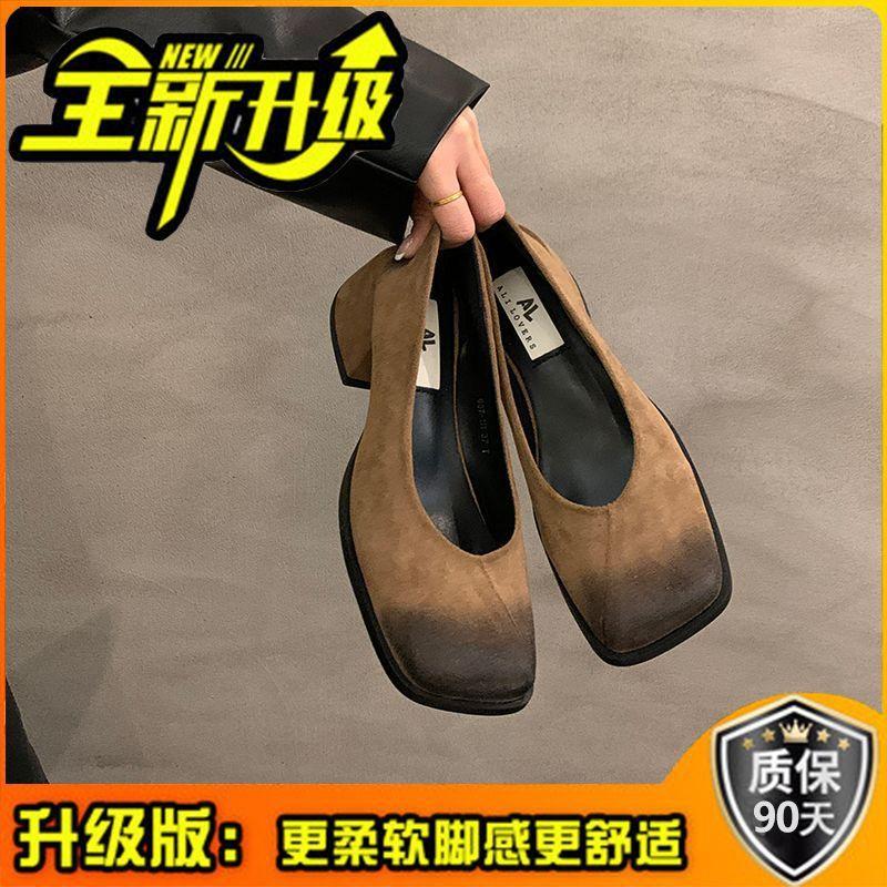

Show height skirt with single shoes platform Korean Mary Jane shoes summer Internet celebrity versatile senior explosion spring 40