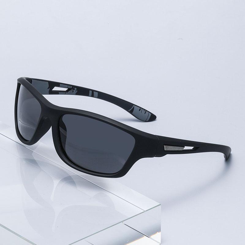 Men's Sports Style Cycling Sunglasses 336 - Colorful Real Lens, Dustproof Design