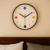 Mute Electronic Color Clock Colorful Learning Wall Hanging Clock Early Education Wall Clock  Home