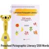 Point-and-Read Literacy Book: 1200 Characters for Ages 3-6 Kindergarten