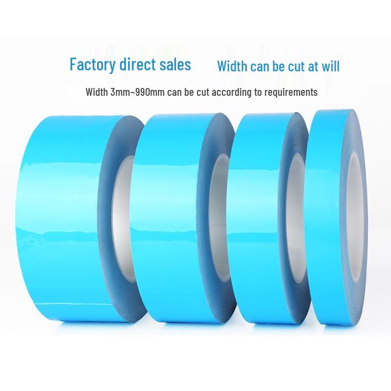 Heat Resistant Double-Sided Blue Film Tape for LED Panels - High Adhesion & Thermal Conductivity