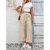 Sommer Neue Damen Gestreifte High Waist Lässige Mode Neun-Punkte-Hose