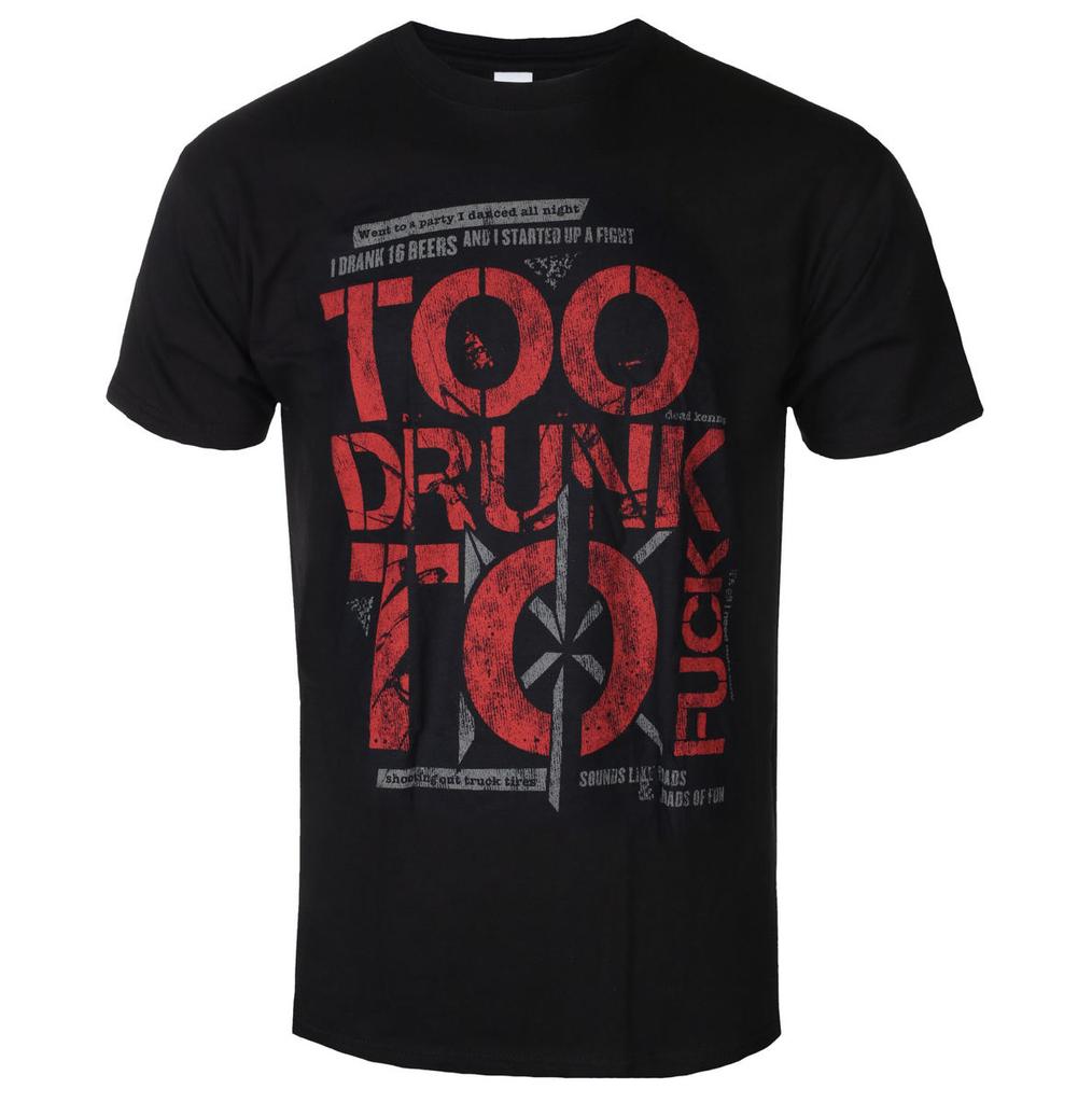 T-shirt in Cotone Grafica Dead Kennedys Unisex Estiva Manica Corta Marca di Moda Tee Lusso Casual Vintage Tees