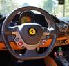 Car Refitting Steering Wheel Horn Button Cover Sticker For F-Ferrari Stradale Roma F8 Spider FF resin casting Decorate Accessory JG5