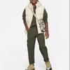 Nike Barn Logo Trykk Avtakbar Hette Dunvest Barn vest Sand-Hvit DZ9728-126