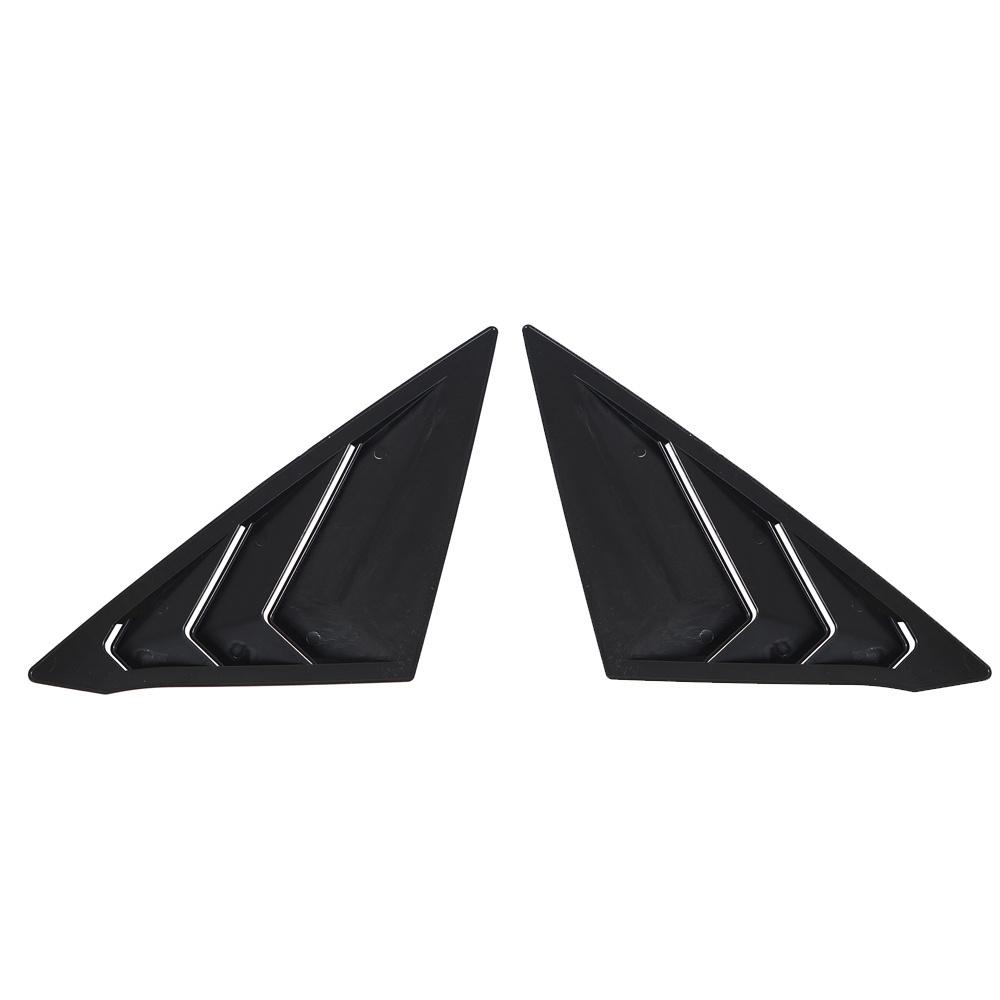 Glossy Black Side Vent Window Scoop Louver Cover Trim For Honda Civic 11th 2022