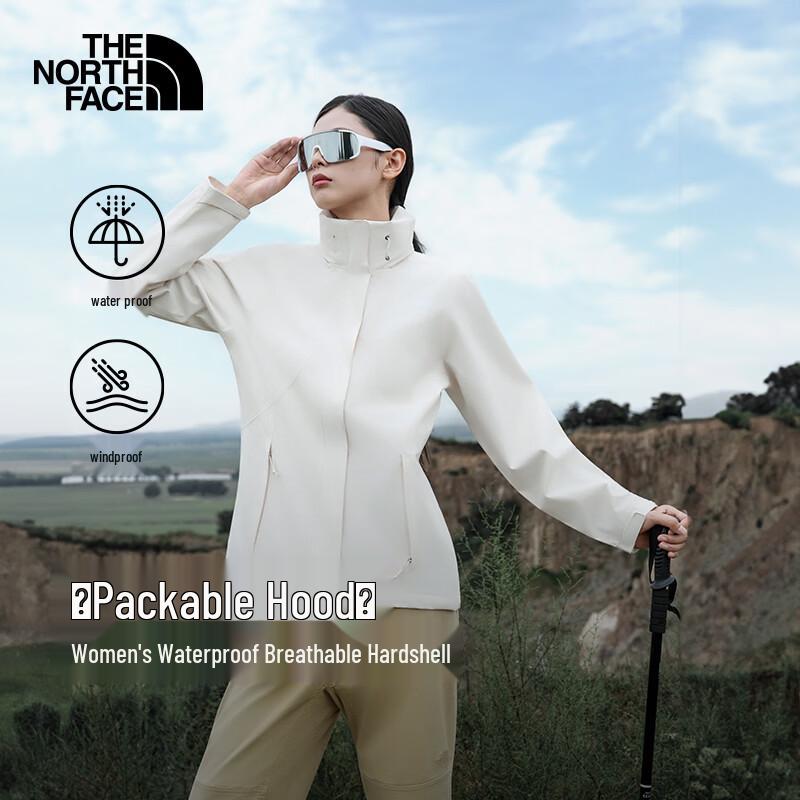The North Face Women's Single-Layer Windproof Hooded Outdoor Jacket