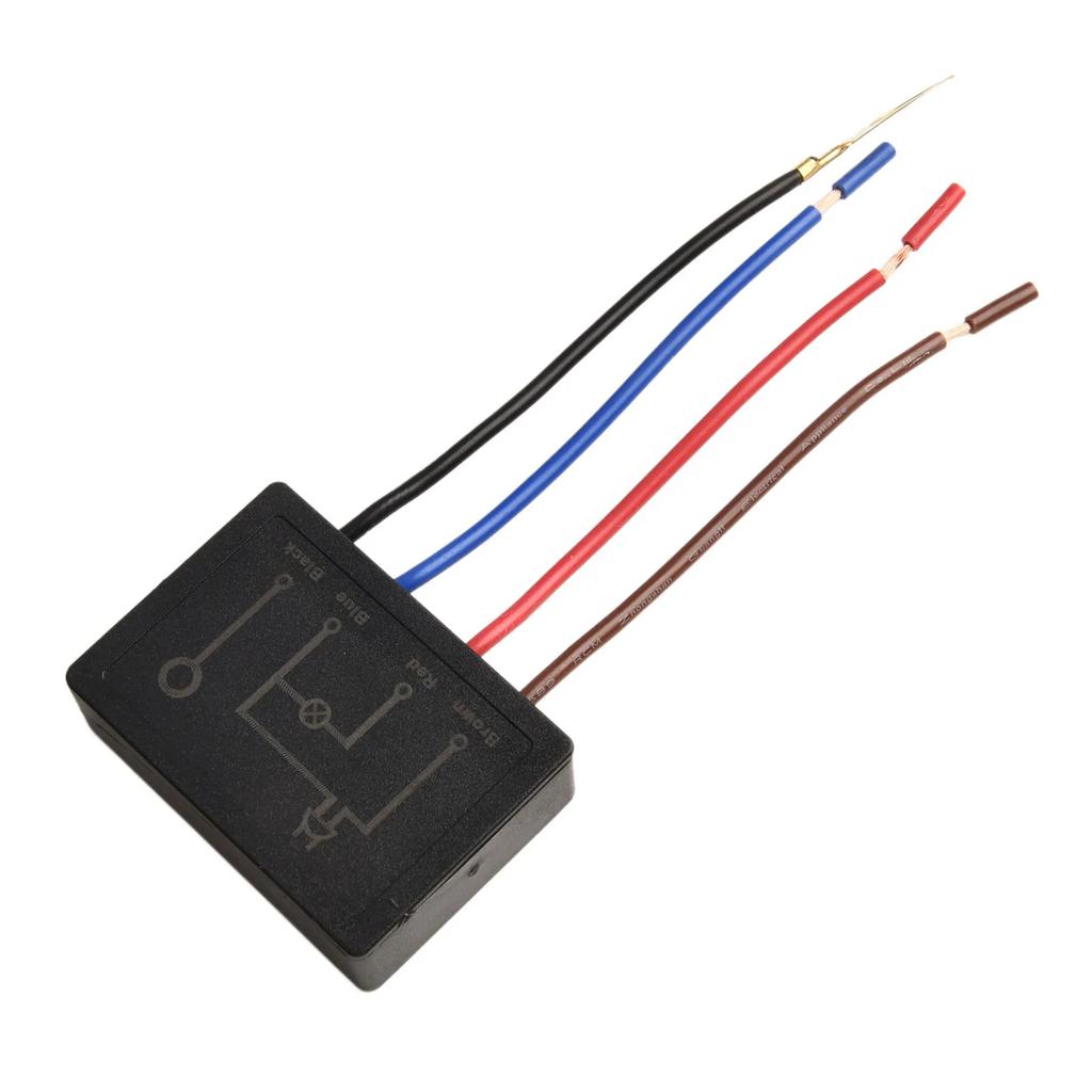 Three Way Touch Light Controller With Dimming Capability For Various Bulb Types Including LEDs And Incandescents At 220V