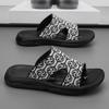 Sandals Men Flats Casual Slippers Summer Shoes 2024 New Fashion Flip Flops Beach Bohemian Outwear Shoes for Men Home Slides