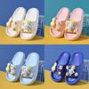 Summer Girls Stylish Cartoon Slides Lightweight Eva Soft Sole Home Slippers Children For