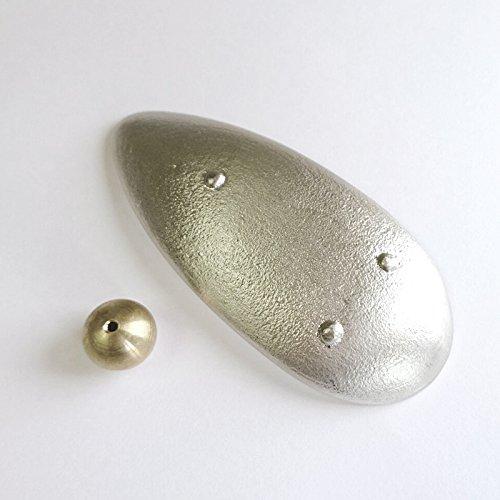 NOUSAKU Räucherset - Bambus - Dose, Silber, 503030, 10.5x4.6x1cm