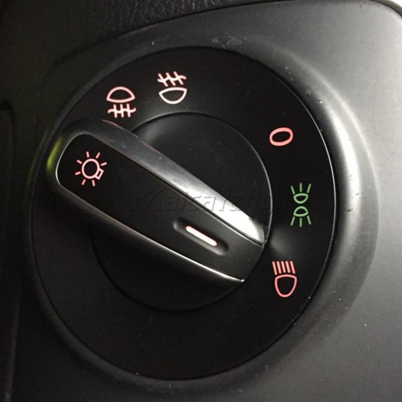 

5ND941431A Chrome Headlight light Control Switch For VW Caddy Tiguan Touran Golf MK6 Jetta MK5 VW Passat B6 8941431C