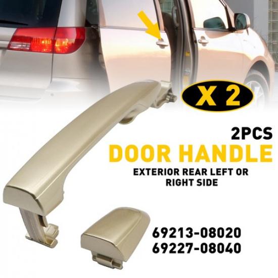 2PC For Toyota Sienna 2004-2010 Gold Shadow Pearl Outside Door Handle L & R EXV