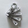 Sturdy Folding Rulers Keychain Compact Folding Ruler Keychains 50cm Length Ruler For Convenient Measurement
