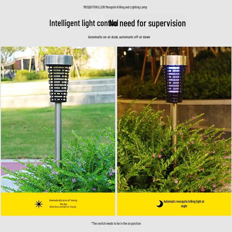 Solar Outdoor Mosquito Killer Lamp