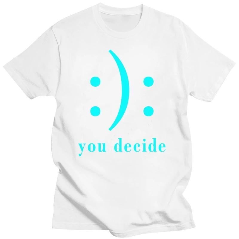 

Harajuku T Shirt Your Decide Letters Aesthetic Gothic O-Neck Tops Women Loose Street Oversize Tee Clothes Luminous Graphic Shirt XXXXXL сірий колір