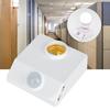Infrared Sensor Motion Switch Adjustable E27 Light Socket for LED Bulb Appliances