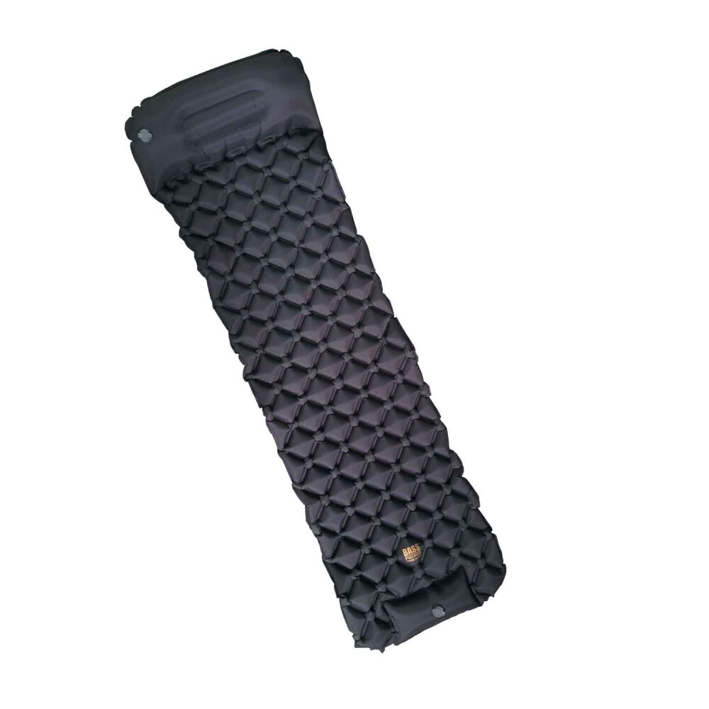 Travel Mattress 190 X 58 Cm, Inflatable, Black