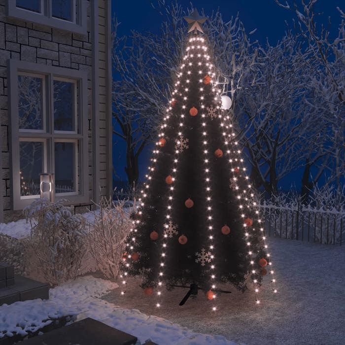 VidaXL Fairy Lights Net for Christmas Tree 300 LED Decoration Light Christmas Tree Living Room Home Interior Garden 51281
