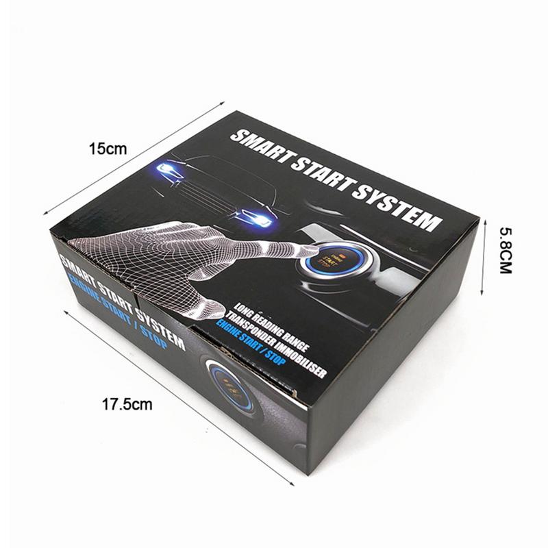 Autoalarm s automatickým startováním jedním tlačítkem Auto Start Stop Systém bezklíčového vstupu Smart Key Sada dálkového startu Automobilové příslušenství