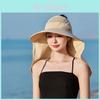 Sun Protection Cap For Women Summer Outdoor Large Brim Uv Shield Breathable Sun Hat