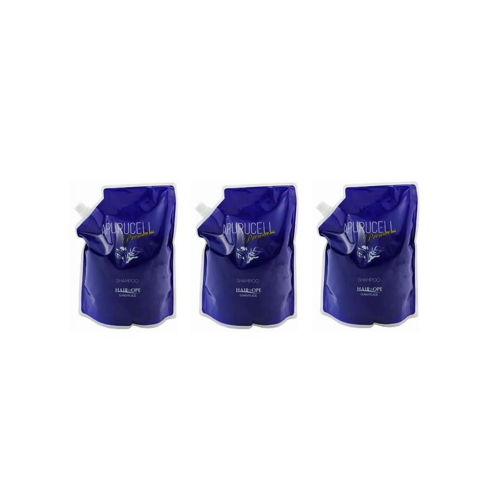 

Sunny Place Apurcell Premium Shampoo 800ml Refill x 3 Sets