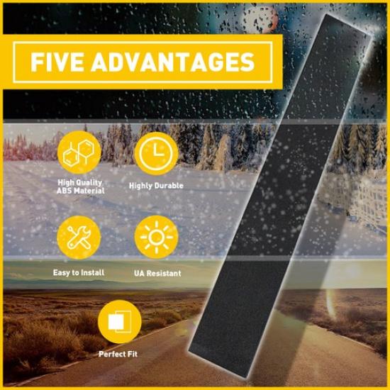 Right Side Door B Pillar Front Applique For 2008-2016 Chrysler Town & Country EK