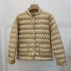 Light and thin white duck down! Winter new loose straight wavy stand-up neck down jacket women's short jacket
