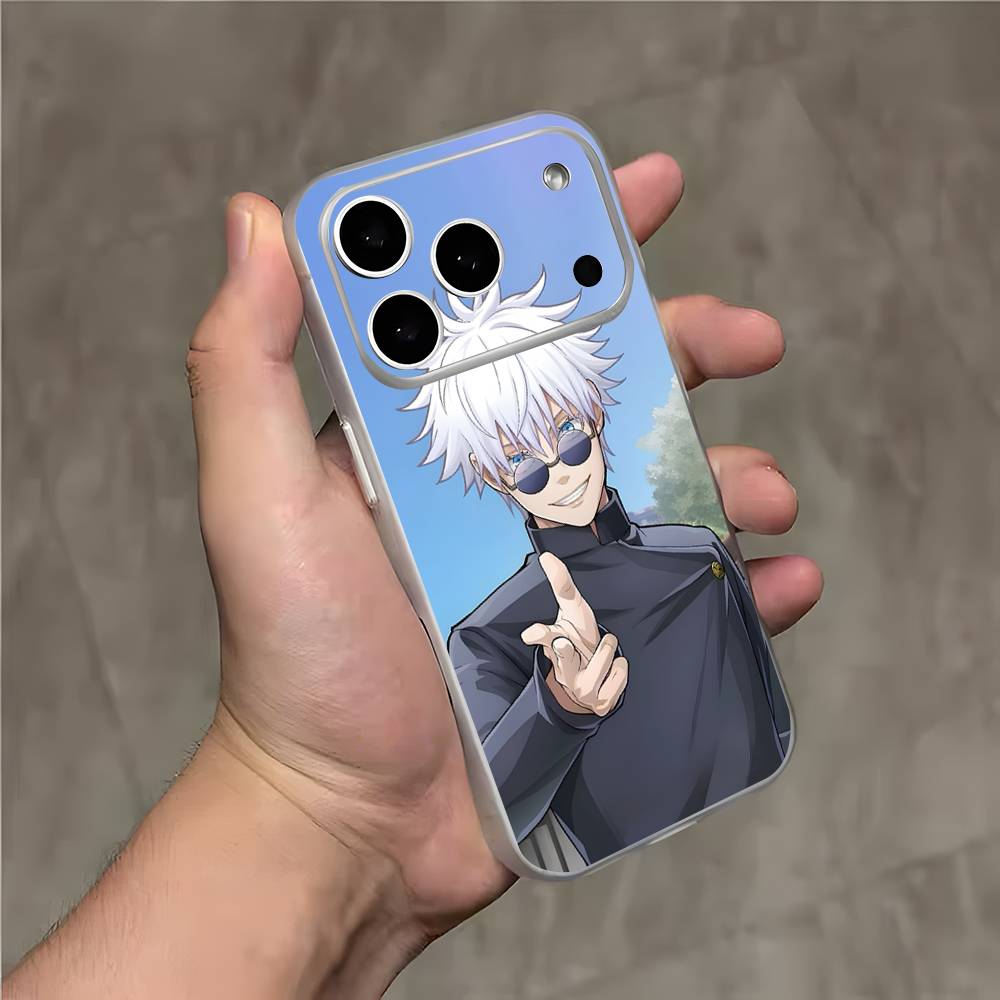 

Чохол для телефону з аніме Годжо С-Сатору для iPhone 17,16,15,14,13,12,11,Pro,Max,Plus,E,Air,Mini Магнітний Матовий Прозорий iPhone16plus