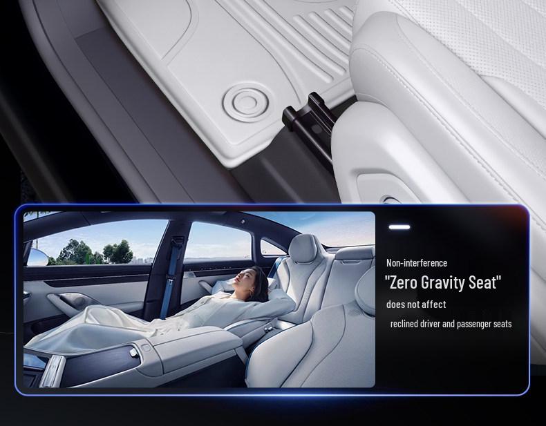 Xiaopeng G6 TPE2026 Floor Mats - New Car Interior Accessories for Extended Range/Pure Electric Models
