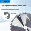 8-Inch Alloy Circular Saw Blade, 60 or 80 Teeth, Dust-Free for Wood Cutting