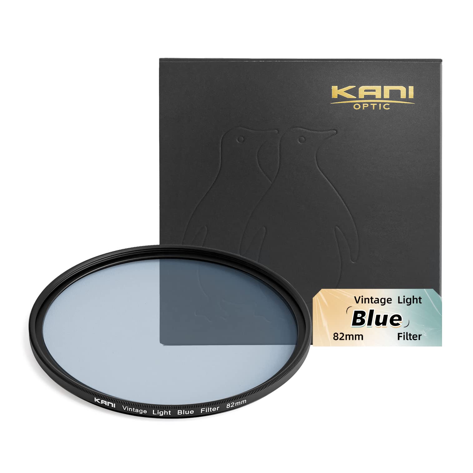 

KANI Lens Vintage Light Filter, Blue/Vintage (82mm)