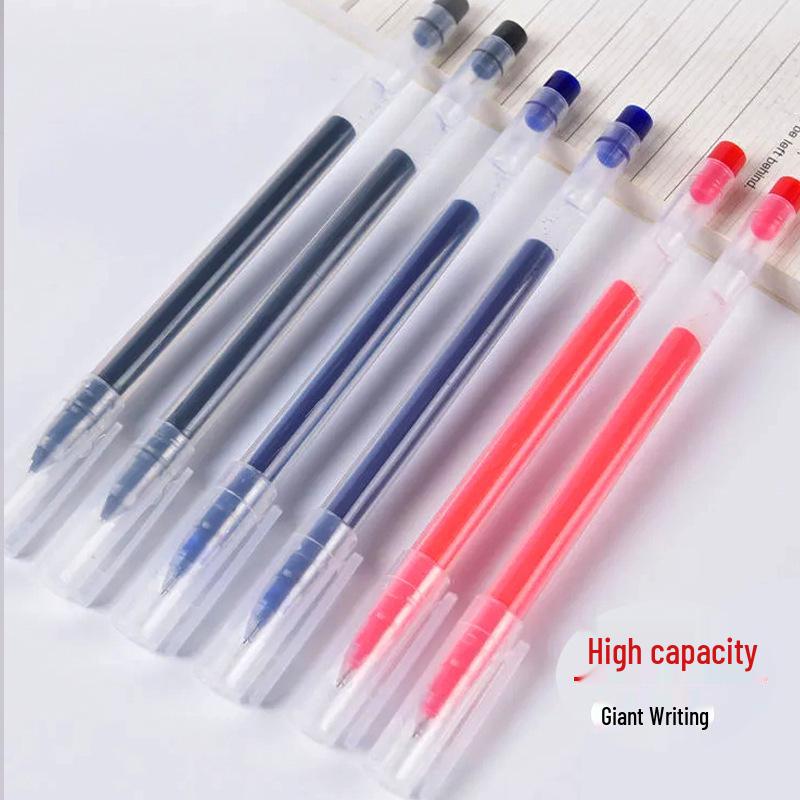 Quick-Dry Liquid Rollerball Pen - Super Writing Gel, Needle Point, Office & Student Use, Signature & Water-Based Pen