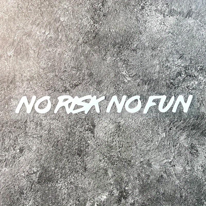 No Risk, No Fun, Car Stickers