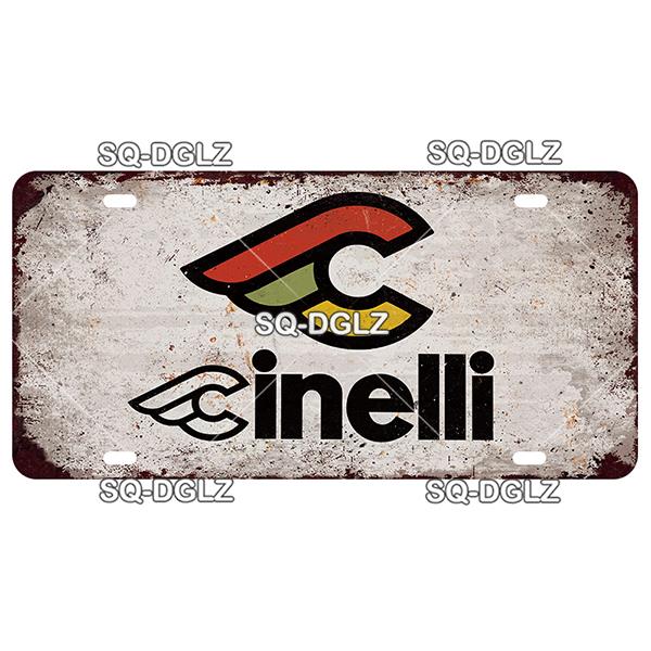 

[SQ-DGLZ] Vintage Bike Bicycle Metal Sign Tin Sign Licenses Plate Decor Plaque Metal Vintage Bar Pub Club Home Wall Decoration 20x30cm（7.8x11.8inch）