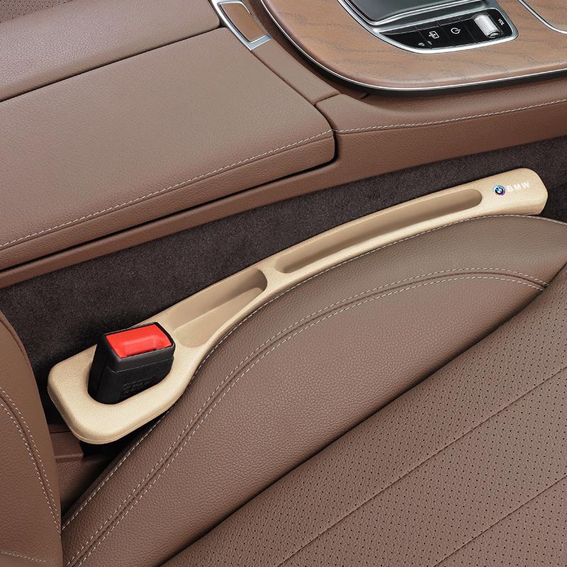 2Pcs Car Seat Gap Filler Plug Leakproof Padding For BMW 50th Anniversary X1 X2 X3 X5 X4 X6 X7 iX3 F20 F10 F07 E70 E46 E90 E92 ZC6