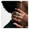 Pandora Logo Engraving 14k Gold Plated Ring Women's Gold 163100C01