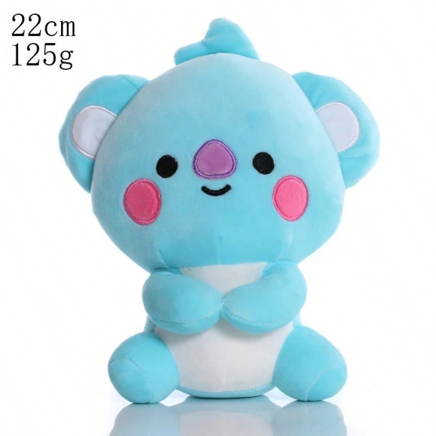 LINE FRIENDS BT21 Kpop Anime 10–24 Cm Jucărie de pluș Desen animat Rucsac: Păpușă drăguță în stil coreean—Perfectă pentru Crăciun și zile de naștere