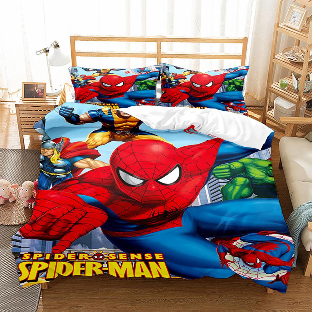 Three-Piece 3D Digital Printing Bedding Kit