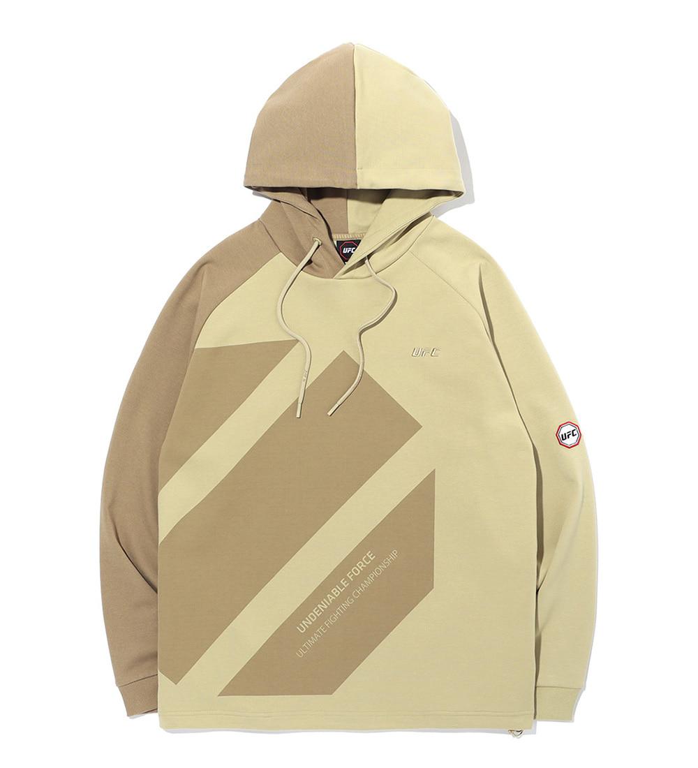 Спортивная толстовка UFC 3-Stroke Training Hoodie UFC Бежевая U2Ttt1163Be Be/L