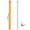Aluminum Grade Rod, 3M Metric Telescopic Measuring Rod, Double-Sided Scale In CM/MM Leveling Rod Stick