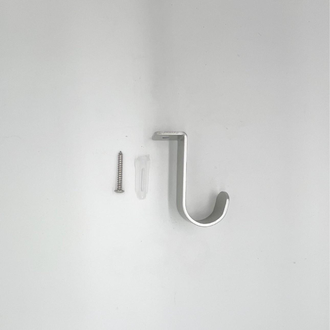 Трансграничный Утолщенный Римский Двойной Кронштейн для Карниза с Двойным Изогнутым Основанием и Одинарным Крючком для Верхнего Крепления