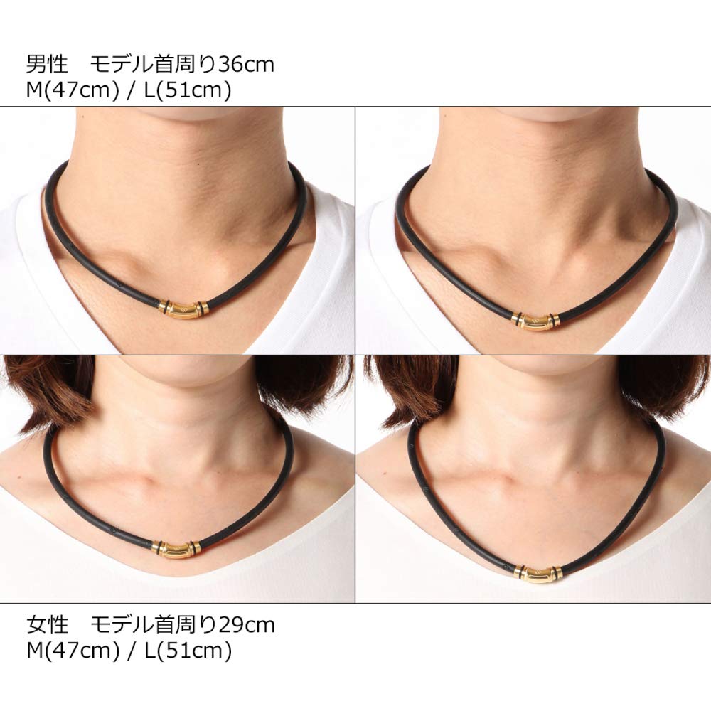 Colantotte Necklace Crest R Ex Premium Black L ABAPV53L