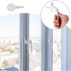 Fizzix Universal uPVC Window Handle Multi-Spindle – Durable Replacement Window Handle for uPVC Windows, Easy Installation
