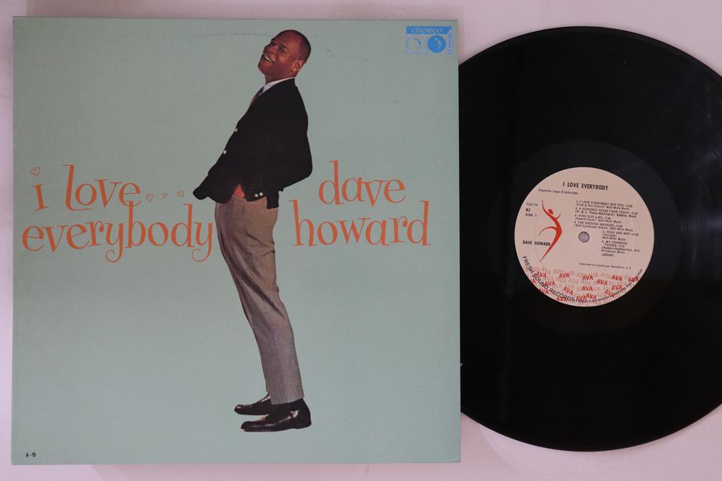 LP Record DAVE HOWARD - I Love Everybody FSR731 FRESH SOUND Spain Jazz Used