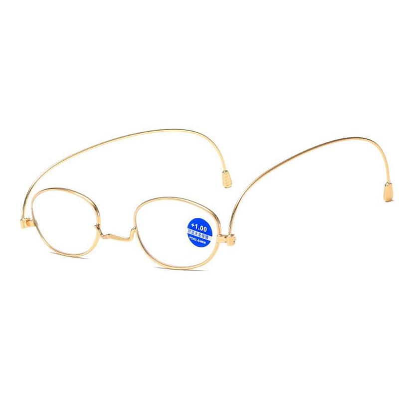New Anti-Blu-ray Reading Glasses Paper Reading Glasses Lightweight 360 Degree Rotating Portable Folding Fashion Men's and Women