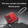 Lock Case for AirPods 4 Protective Case with Carabiner Full Body Protective Cover with Secure Lock Clip for AirPods 4th Gen 2025